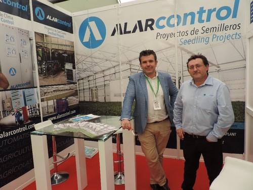 Antonio Escudero, manager proyect y Juan Javier Fernández, departamento técnico y compras. Empresa Alarcontrol