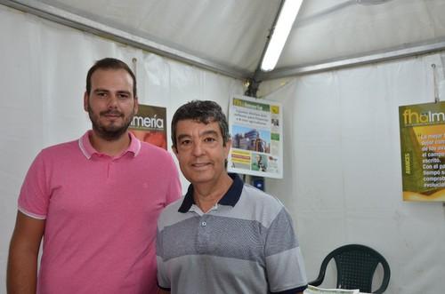 Antonio Zafra, tecnico de valoración de ensayo, y José Antonio Márquez, delegado centro y Extremadura; ambos de Ramiro Arnedo.