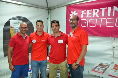 El equipo de Fertinagro Biotech presente en Ferimel.