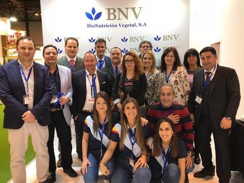 Delegación de BNV en la feria del sector agrícola en Madrid.