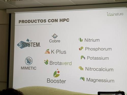 Gama Premium de Idai Nature y otros productos con HPC.