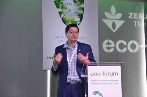 Pierre Escodo, editor de Eurofresh, condujo el evento.
