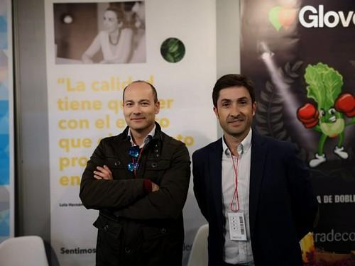 Vicente Verde y Miguel Tapia, director comercial y delegado comercial, respectivamente, de Tradecorp