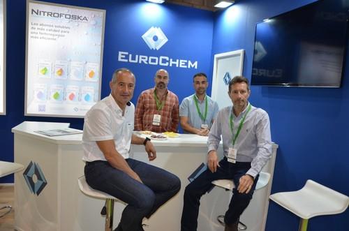 Trabajadores y parte del equipo de Eurochem
