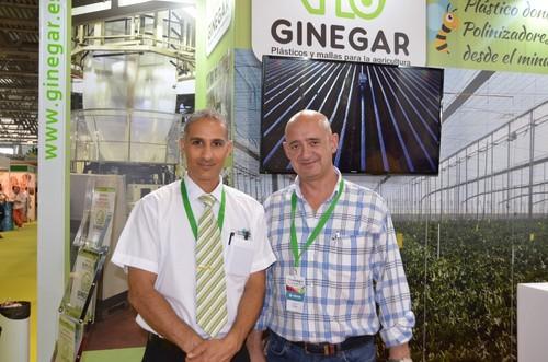 Ginegar se ha presentado en esta feria como la empresa de plásticos y mallas para la agricultura, teniendo un gran éxito durante los tres días que ha durado el evento
