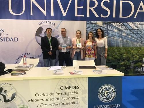 La Universidad de Almería y el CIMEDES han estado en la feria para dar a conocer todos sus proyectos