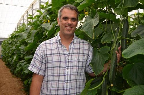Javier López, especialista de cultivo de pepino de Rijk Zwaan