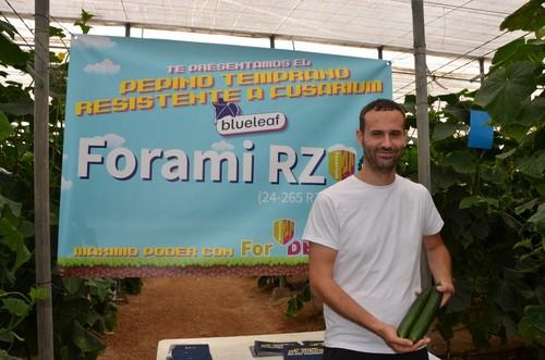 Jaime Jiménez es agricultor de Forami RZ y está más que contento y sorprendido por la gran respuesta de esta variedad ante fusarium