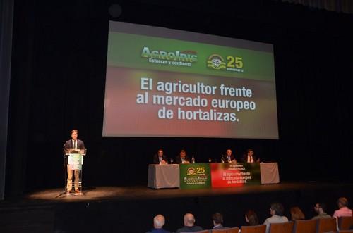 Francisco Góngora fue el encargado de inaugurar la jornada técnica conmemorativa del 25 aniversario de Agroiris.