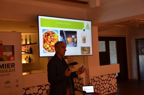 Alberto Cuadrado, de Rijk Zwaan, presentó todas las propuestas que la casa de semillas mostrará en Fruit Attraction