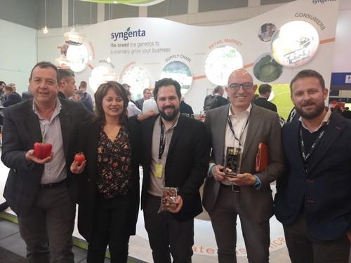 Equipo español de Syngenta, empresa que ganó el Innovation Award con su tomate Yoom