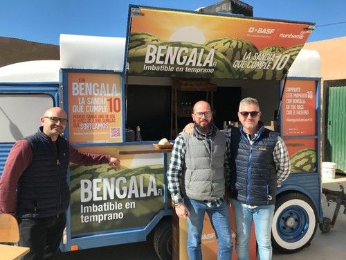 BASF cuenta con un food truck en el décimo aniversario de su variedad Bengala F1.