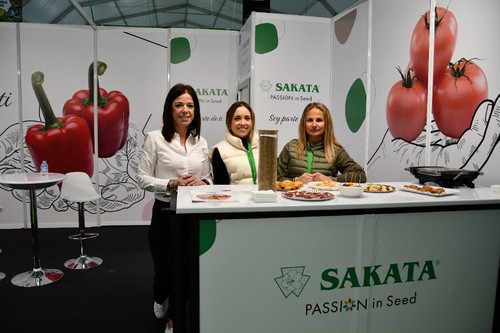 Eva Gómez, Sara Guerrero y Thais Montoya, equipo de Sakata