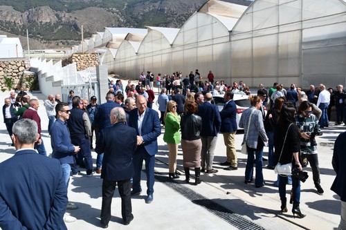 La inauguración del semillero de Campoejido en Dalías fue un acto multitudinario.