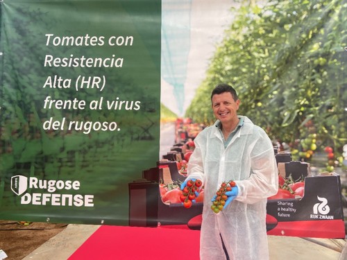 Manuel Hernández, especialista de tomate de Rijk Zwaan
