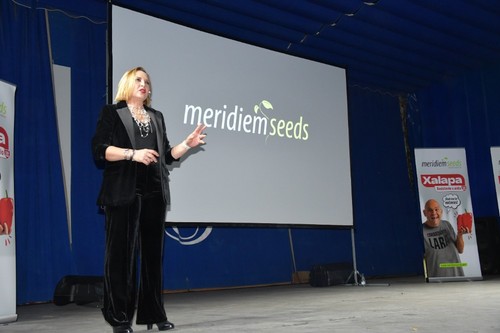 La presentación corrió a cargo de María Luisa García, desarrolladora de producto de Meridiem Seeds