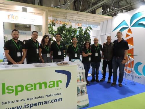 El equipo de Ispemar desplazado a Infoagro Exhibition.