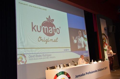 David Bodas, Food Value Chain Lead SWE de Syngenta España, analizó el éxito de 'Kumato, una marca de tomate muy social'.