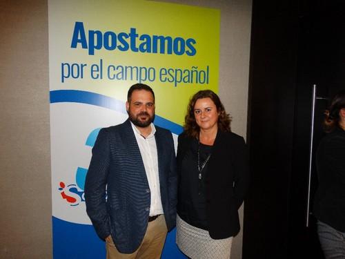 Iván Rodríguez y Nuria Guillén, de Anecoop Almería