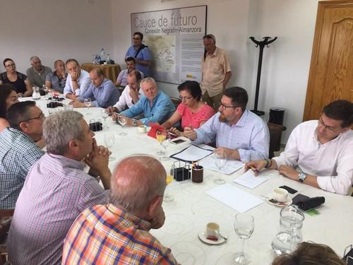 La Junta exige al Gobierno central garantías de que no cortará el agua a 24.000 hectáreas de regadío del Bajo Almanzora