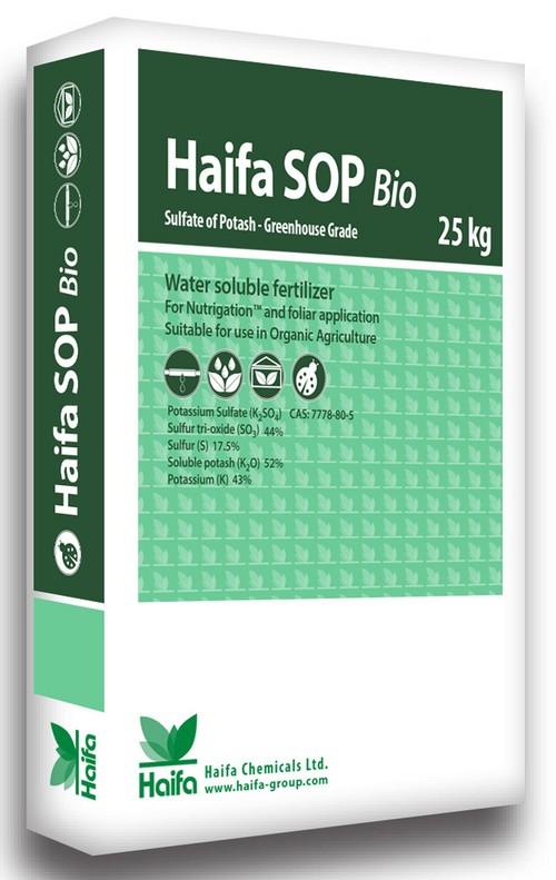 Haifa SOP™, sulfato potásico  para nutrigación™