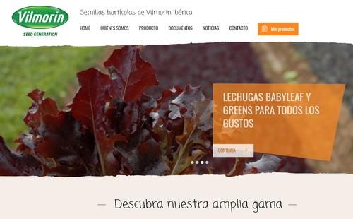 Vilmorin Ibérica lanza nueva pagina web