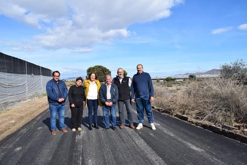 Finalizan la adecuación del camino de Balsa Seca realizada con fondos propios del Ayuntamiento de Níjar
