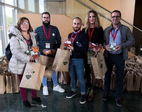 HORTIESPAÑA reparte 2.400 tarrinas de hortalizas en el XII Congreso Andaluz de Voluntariado