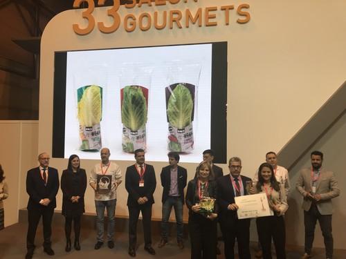 El WRAP de Lechuga Snack©, galardonado en los premios Salón de Gourmets