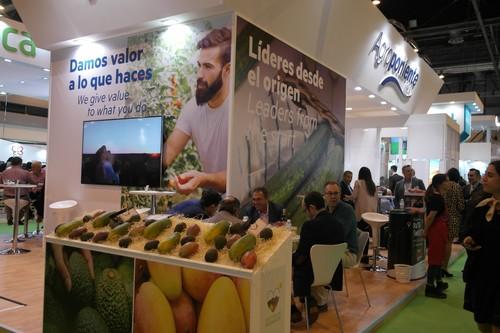 El stand de Grupo Agroponiente en Fruit Attraction será escenario de la presentación en Madrid de ‘Almería 2019, Capital Española de la Gastronomía’