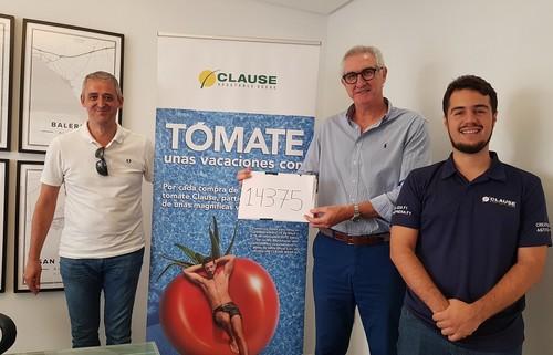 Los tomates de HM.CLAUSE premian con unas vacaciones al número 14375