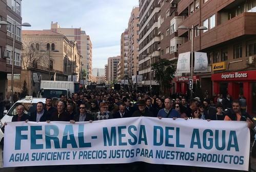 La Federación de Regantes y la Mesa del Agua de Almería se suman al paro general agrario