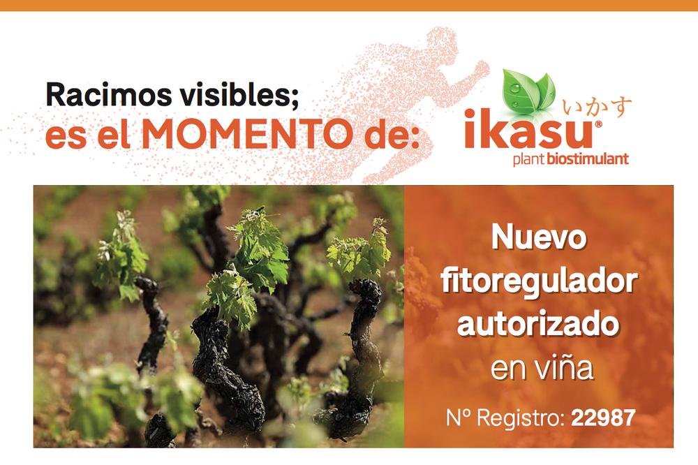 IKASU, el nuevo fitorregulador de acción bioestimulante que quiere la viña