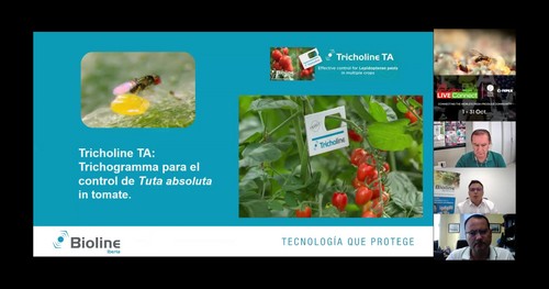 Bioline Iberia presenta su Trichogramma en Fruit Attraction LiveConnect