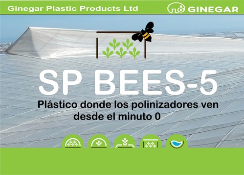 SP BEES-5, el plástico con el que los polinizadores ven desde el minuto cero
