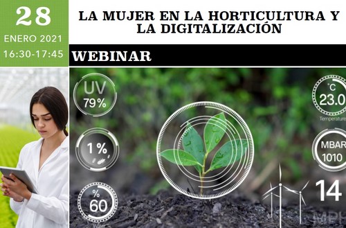 La mujer en la horticultura y la digitalización en una jornada online de Almería SmartAgriHub