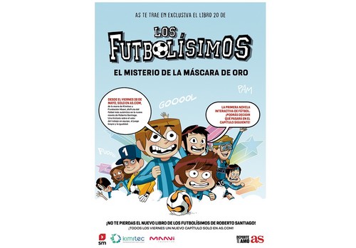 Kimitec patrocina la primera novela interactiva de Los Futbolísimos