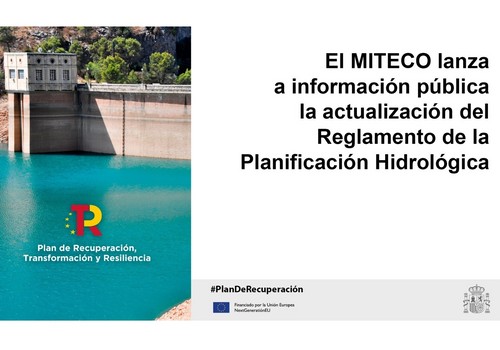 El MITECO lanza a información pública la actualización del Reglamento de la Planificación Hidrológica