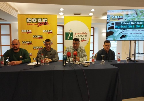 COAG Almería exige la puesta en marcha de las medidas necesarias para incluir a todos los jóvenes en las ayudas a la incorporación
