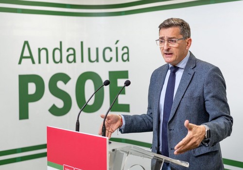 El PSOE insta a Moreno Bonilla a que la Junta se haga cargo de las obras para evitar más pérdidas de agua en Galasa