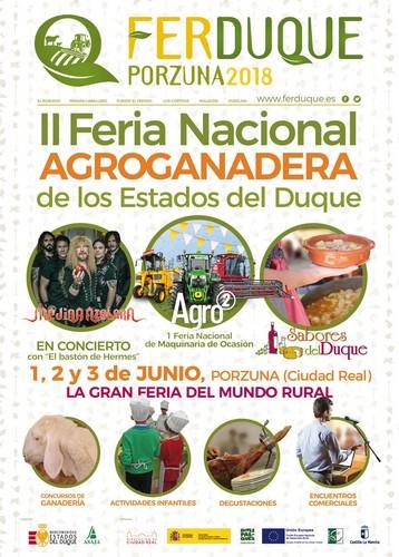 La II Feria Nacional Agroganadera de los Estados del Duque (Ferduque) llega a Ciudad Real