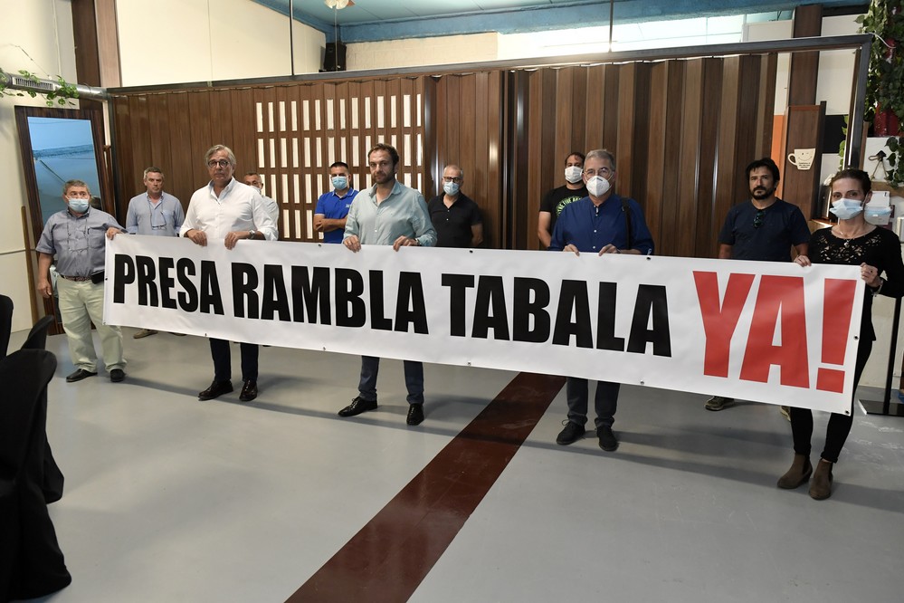 Firma del pacto para la constitución de la presa de Tabala