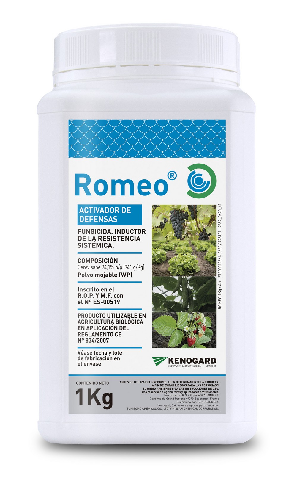 Romeo®, prevención fungicida de amplio espectro y estrategia BioWin® contra Botritis