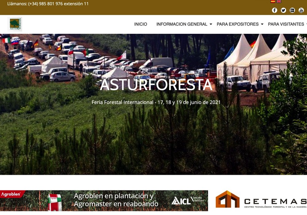 ICL participa en la feria virtual de Expoliva y de forma presencial en Asturforesta 2021