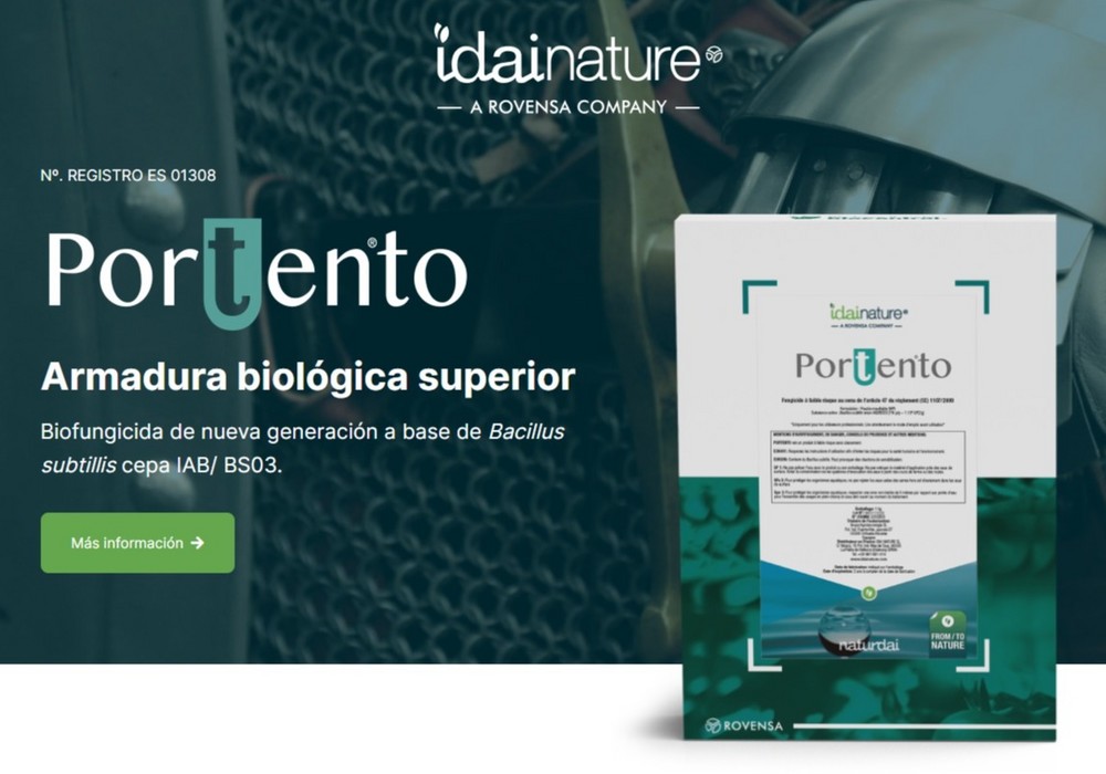  Idai Nature lanza en España Portento® tras el éxito obtenido por el fitosanitario en Francia