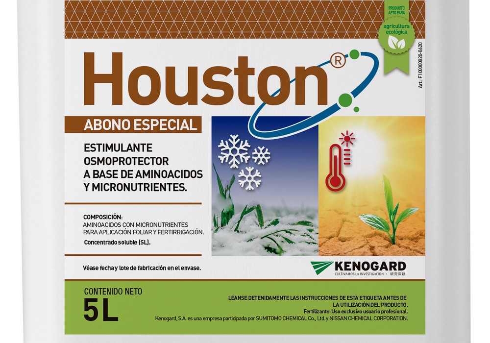 Houston®, bioestimulante osmoprotector a base de aminoácidos y micronutrientes frente al estrés