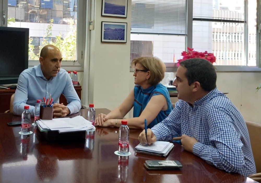 El delegado de Agricultura analiza con Asaja Almería la situación actual de sequía