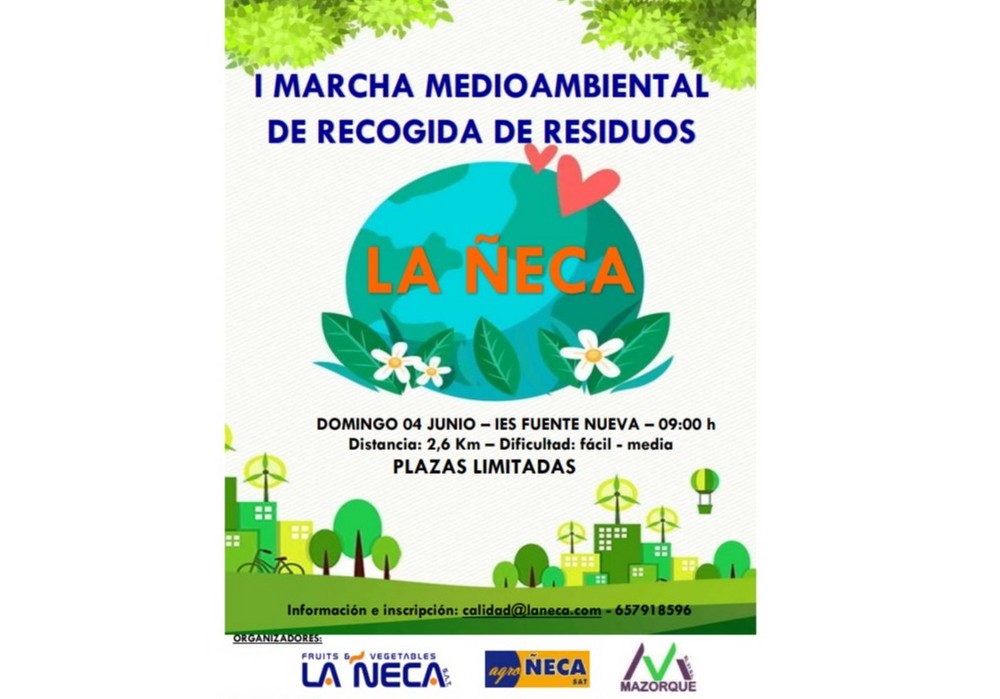 La Ñeca organiza una marcha medioambiental este próximo domingo