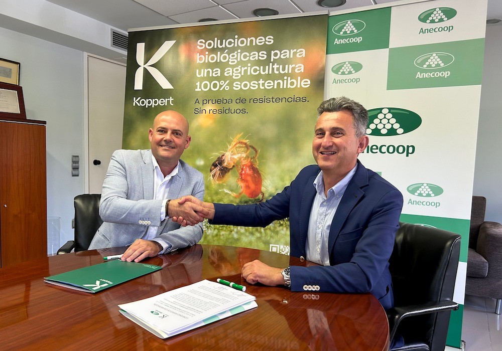  Anecoop impulsará con Koppert el control biológico como fundamento para la gestión sostenible de plagas y hacer frente a los retos del cambio climático