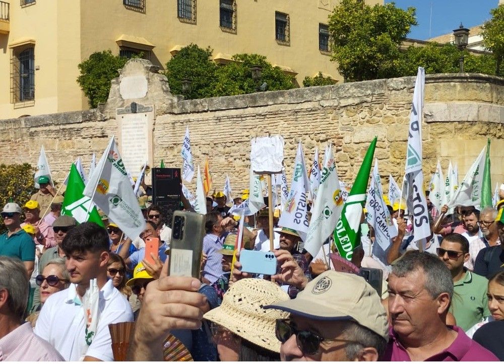 Miles de agricultores y ganaderos claman en Córdoba el  cese de los ataques al campo español y un cambio de rumbo en  la política agraria europea
